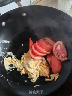 Make Tomato omelet step 3