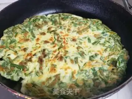 Make A moongrass egg pancakes step 6