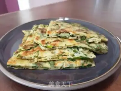 Make A moongrass egg pancakes step 8