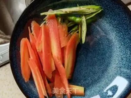 Make Red sausage and vegetables step 0
