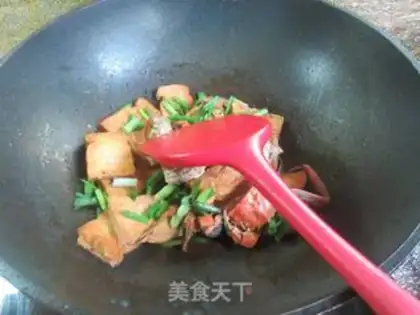 Make June yellow tofu step 11