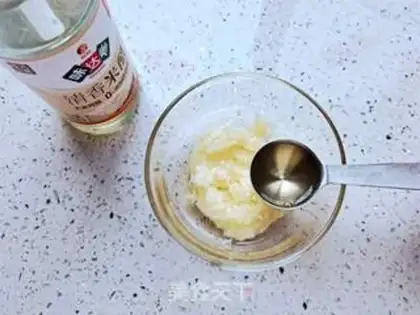 Make Garlic mashed bean chords step 2