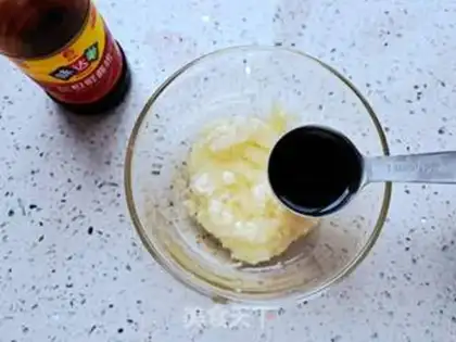 Make Garlic mashed bean chords step 3