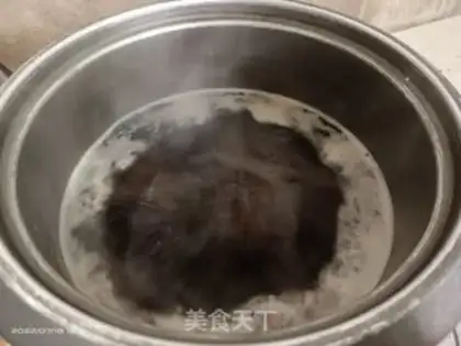 Make Black powdered sugar step 4