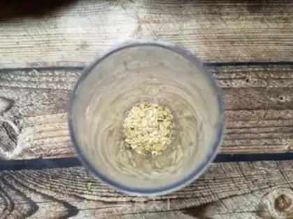 Make Banana mango oatmeal shake step 3