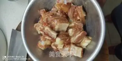 Make The mushroom ribs step 1