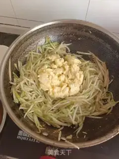 Make Cucumber eggs step 6