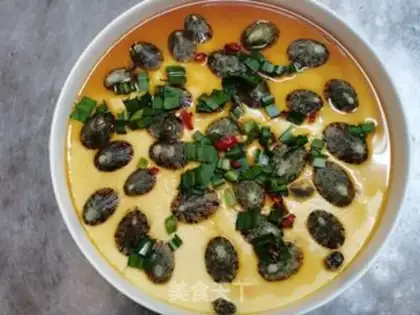 Make Swallow steamed eggs step 8