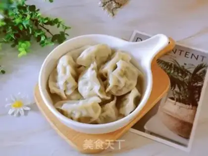 Make Four seasons of beans and three fresh dumplings step 13