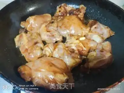 Make Garlic chicken step 1