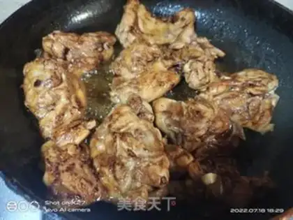 Make Garlic chicken step 2