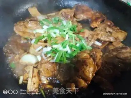 Make Garlic chicken step 4