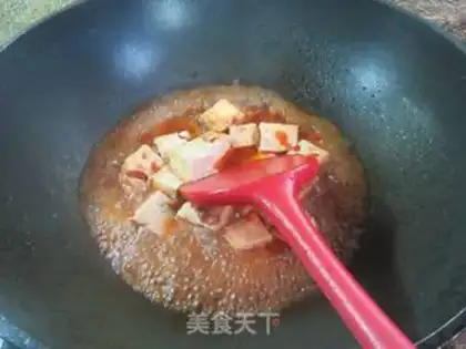 Make Spicy tofu step 5
