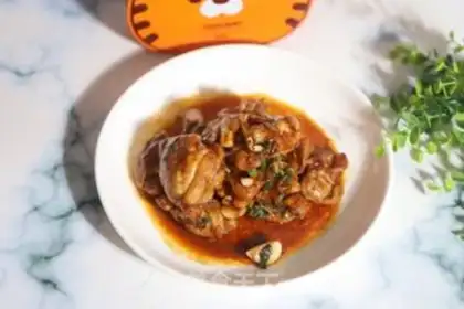 Make Garlic chicken step 5