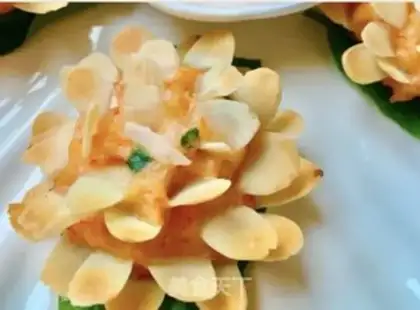 Make Almond shrimp step 6