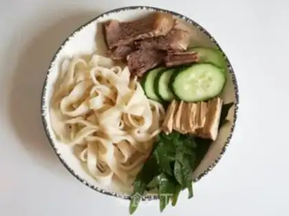 Make Beef hand noodles step 5