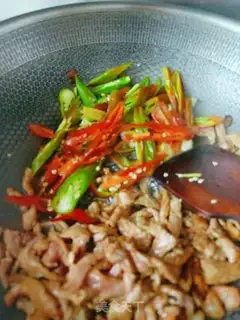 Make Chili fried meat step 7