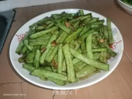 Make Garlic beans step 5
