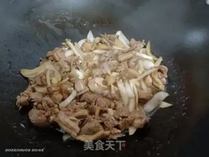 Make Duck fried onions step 5