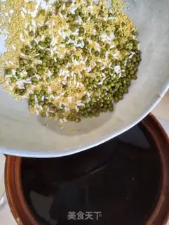 Make Green bean porridge step 3