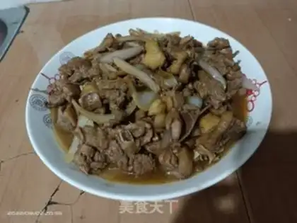 Make Duck fried onions step 6
