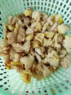 Make Poppie chicken leg step 3