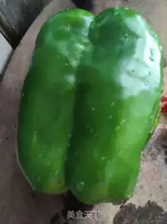 Make The lantern pepper fried eggs step 0