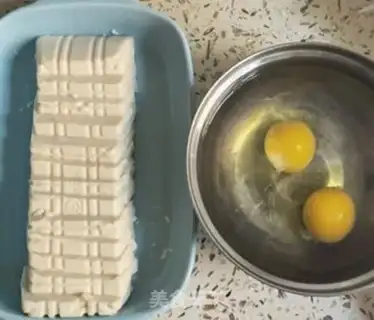 Make Bounty curd egg tofu step 0