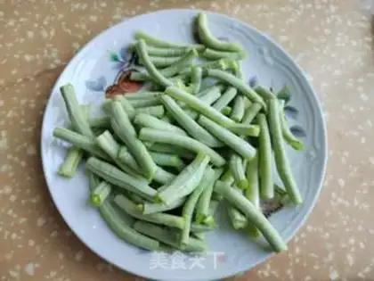 Make Pumpkin bean bean noodle step 2