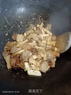 Make Five-flower fried tofu pies step 4