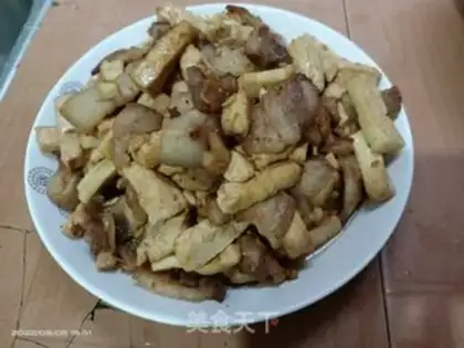 Make Five-flower fried tofu pies step 5