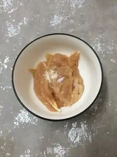 Make Fried chicken chest step 1