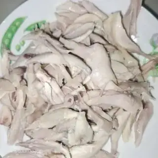 Make Low-fat lemon hand tore chicken step 2