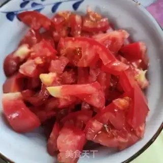 Make Tomato tofu soup step 0