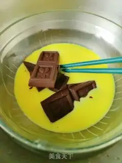 Make Chocolate iceberg cake step 22