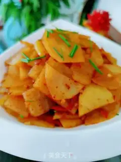 Make Spicy potato chips step 15