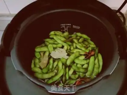 Make Water to boil the beans step 7
