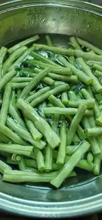 Make Garlic beans step 3