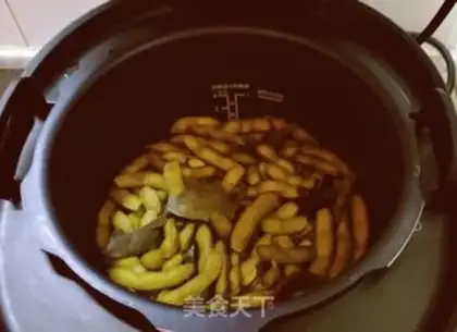 Make Water to boil the beans step 8