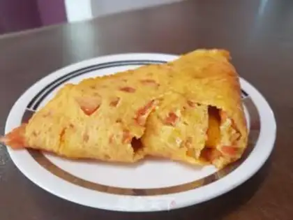 Make Tomato egg pancakes step 7