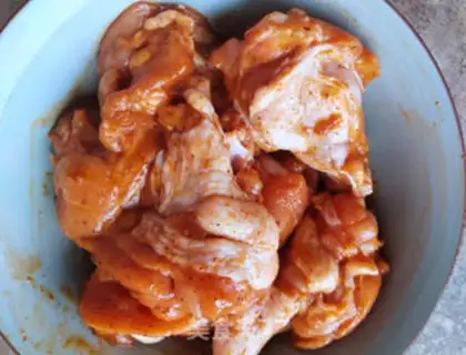Make Air fried chicken wings step 2