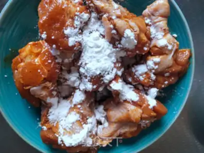 Make Air fried chicken wings step 3