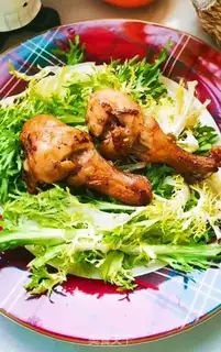 Make Onion roasted chicken leg step 7