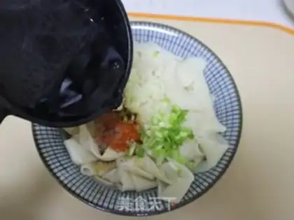Make Oily noodles step 8