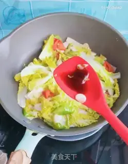 Make Piggy-cracked cabbage step 6