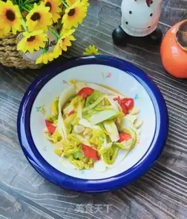 Make Piggy-cracked cabbage step 8