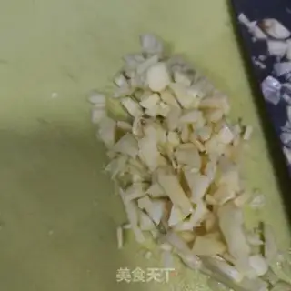 Make Garlic fan silk melon step 3