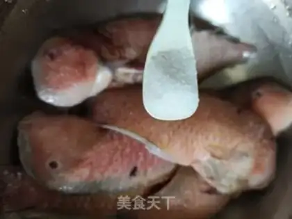 Make Parrot fish step 1