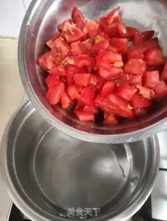 Make Tomato tofu soup step 4