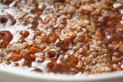 Make Powdered rice step 1